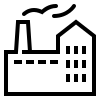 manufacturing building icon